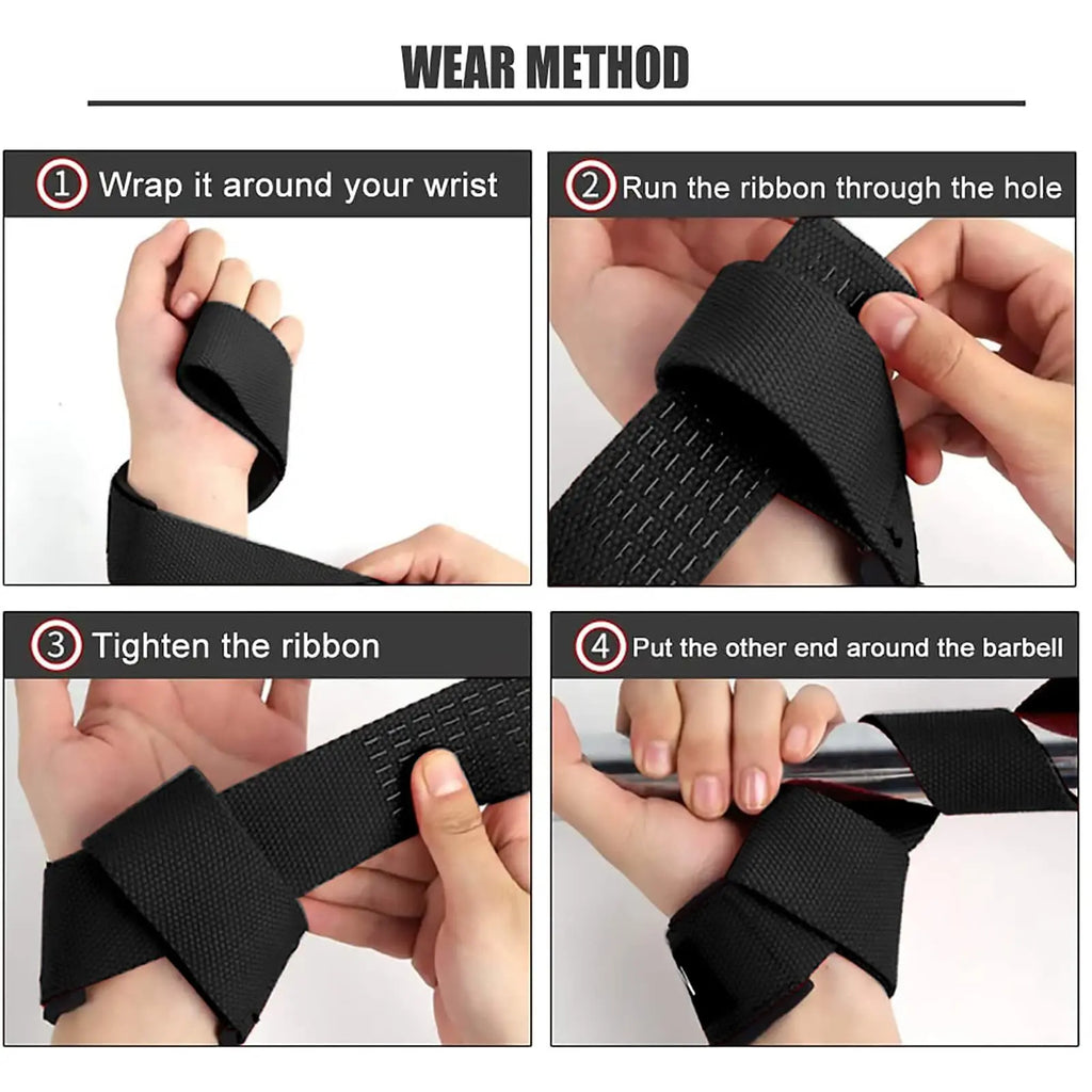 How to wear Badger Grip Straps - 4-step guide